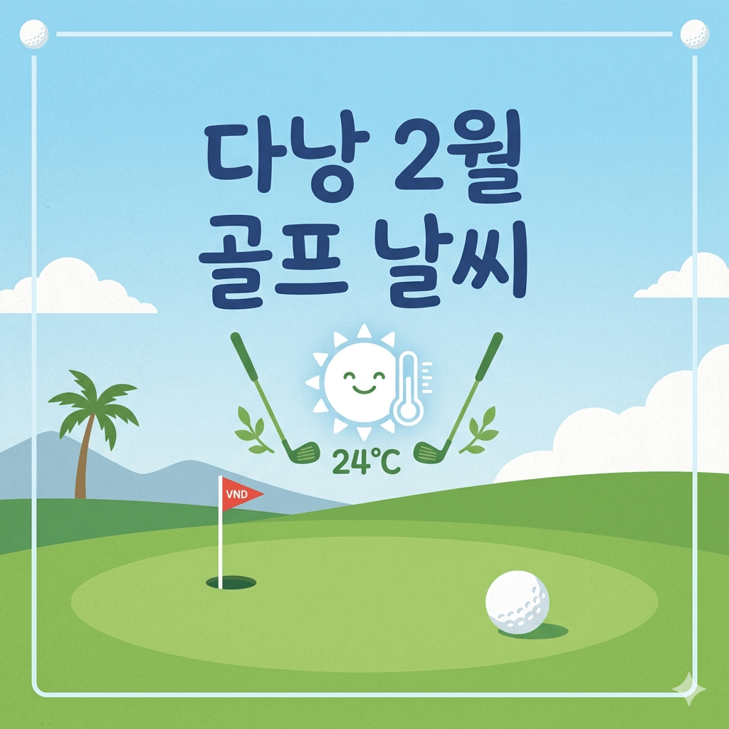 다낭 2월 골프 날씨