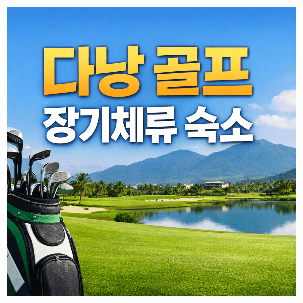 다낭 골프 장기체류 숙소