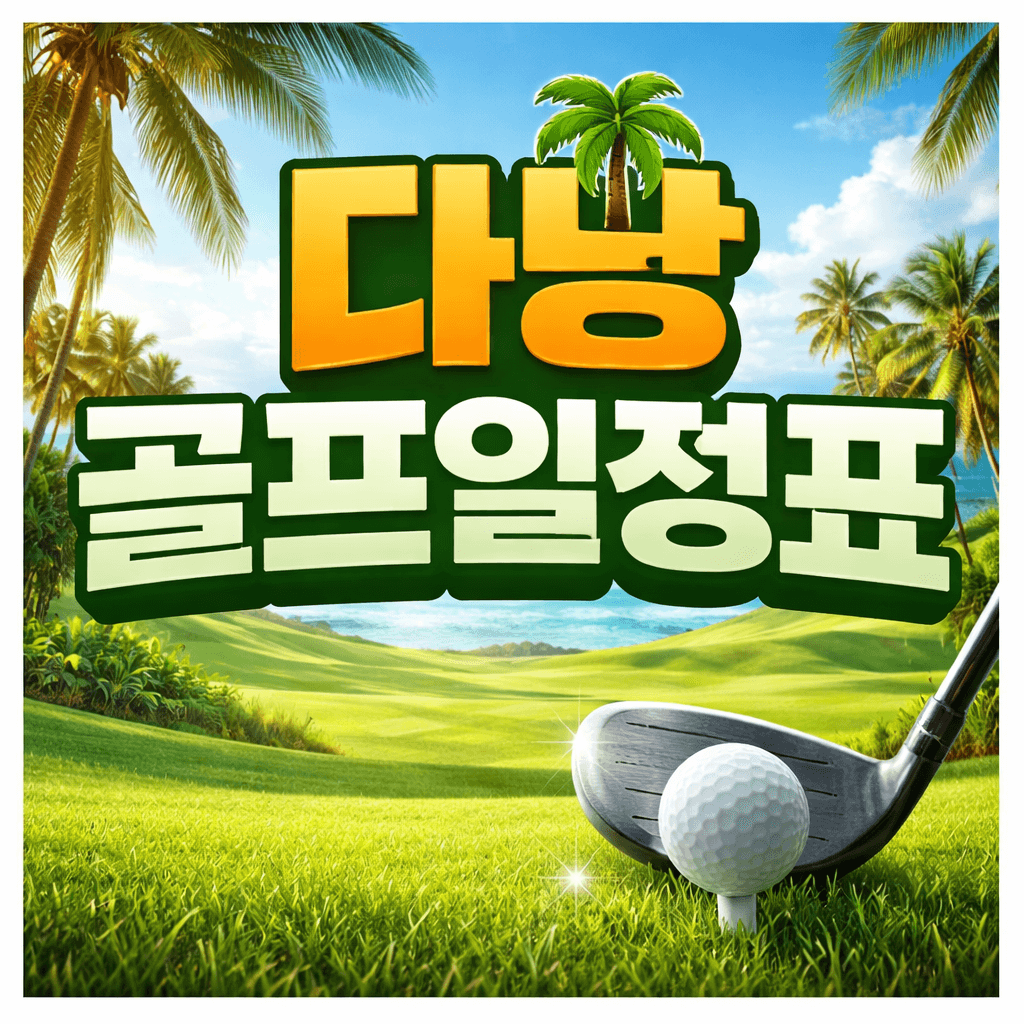 다낭골프일정표
