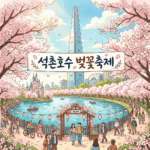 석촌호수 벚꽃