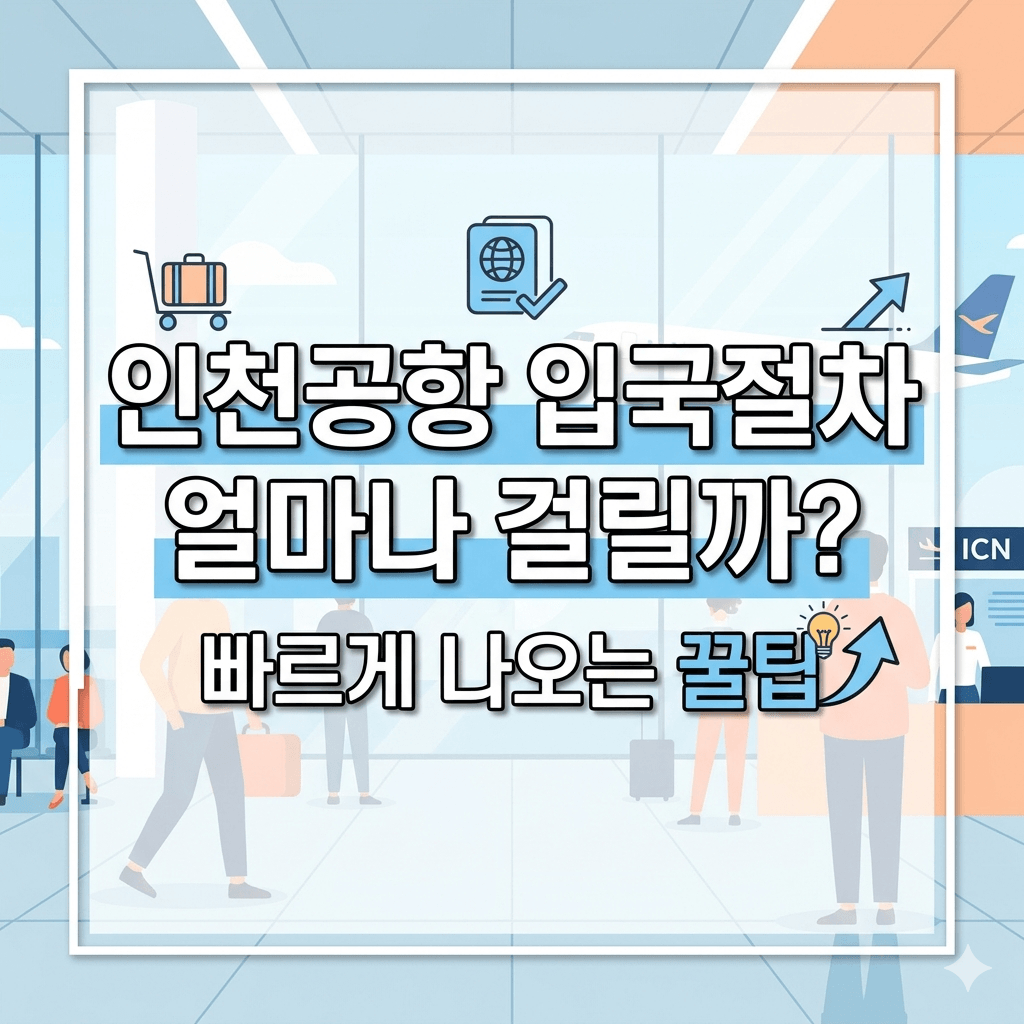 인천공항 입국절차