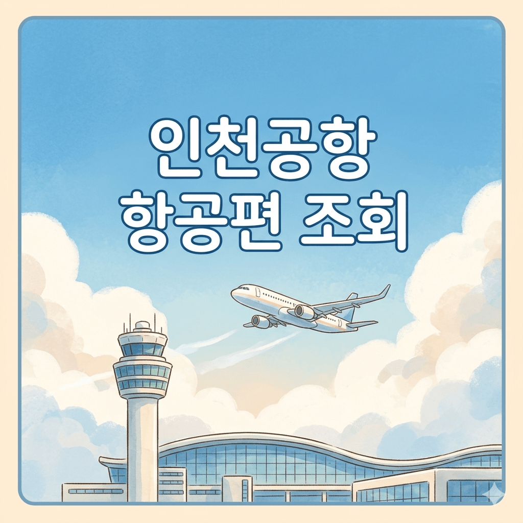 인천공항 항공편 조회