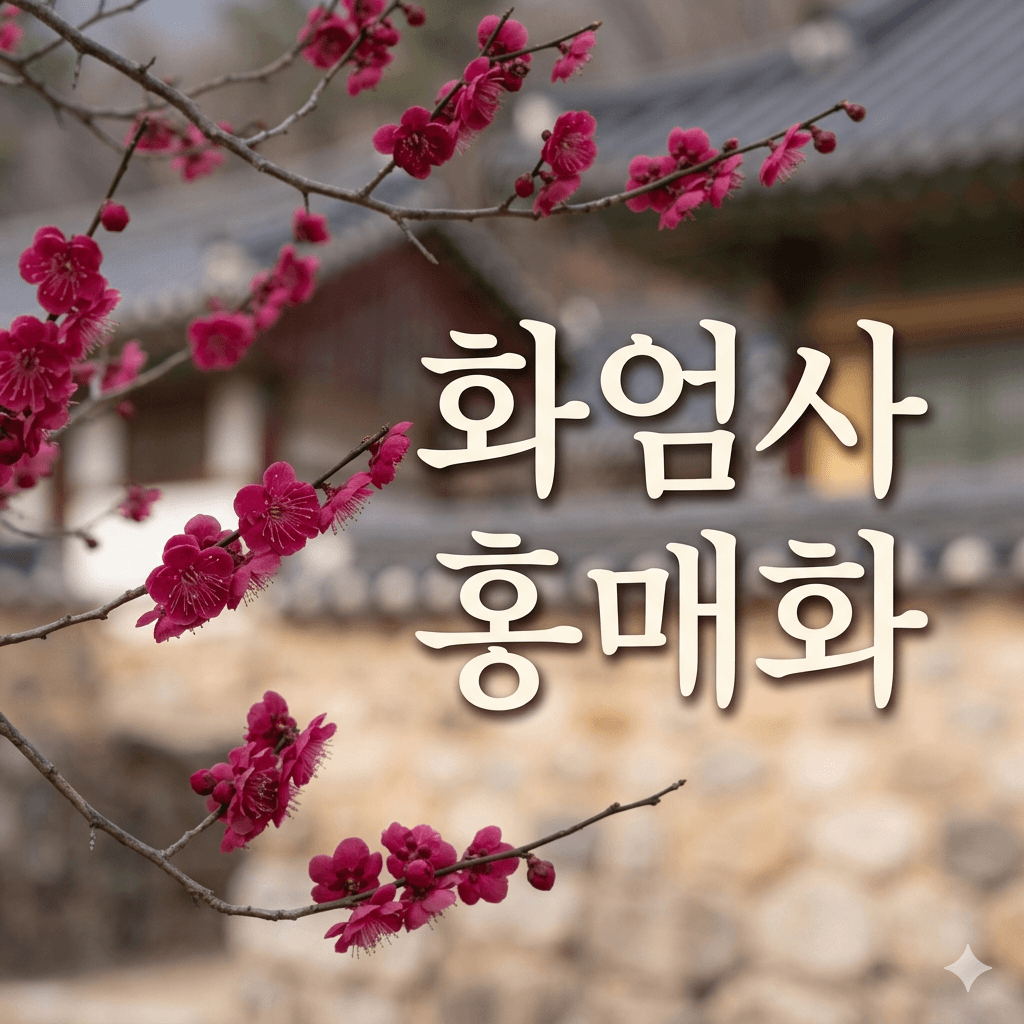 화엄사 홍매화