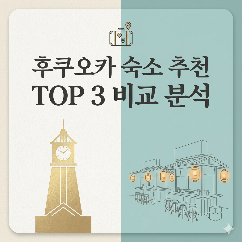 후쿠오카 숙소 추천