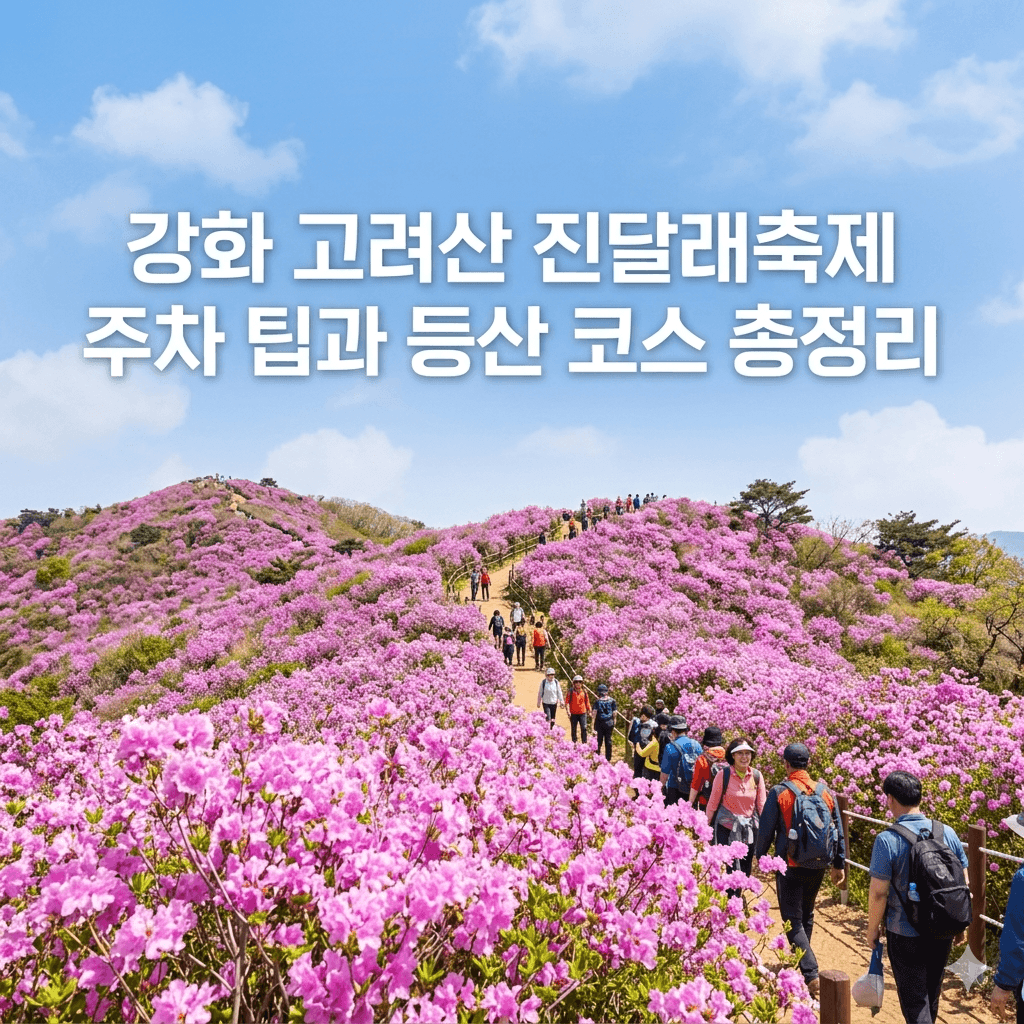 강화 고려산 진달래축제