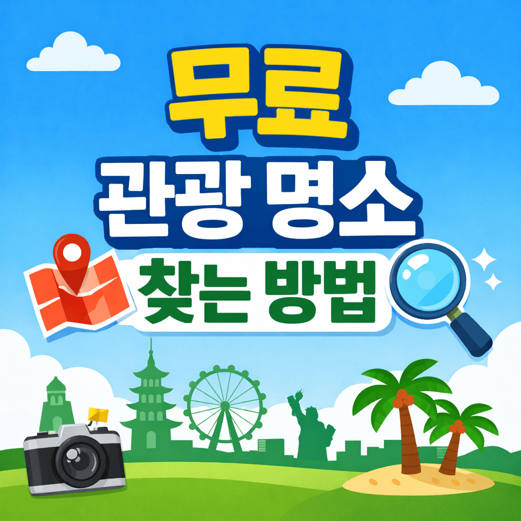 무료 관광 명소 찾기