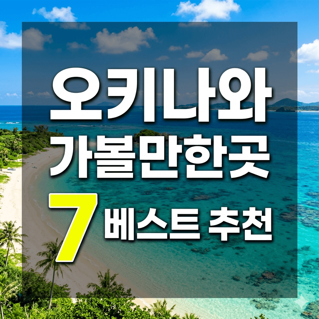 오키나와 가볼한한곳