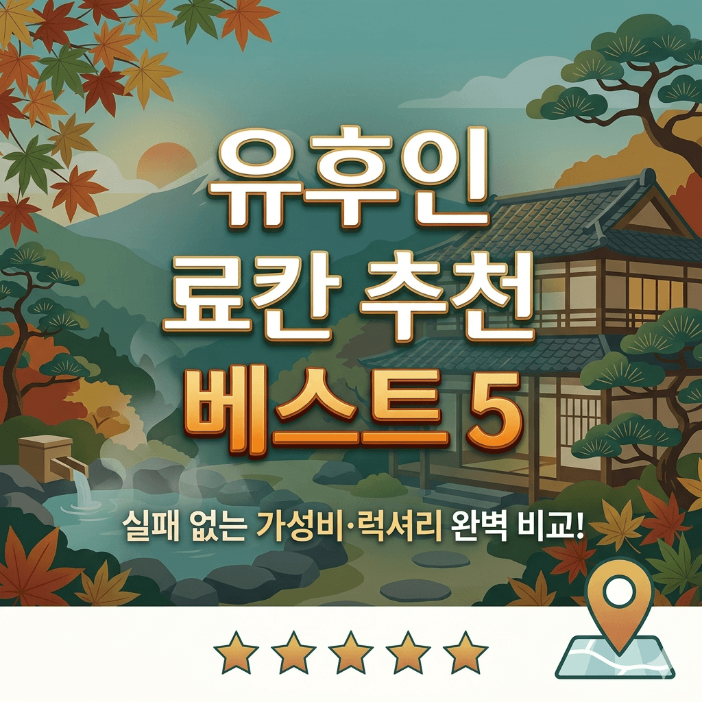 유후인 료칸 추천