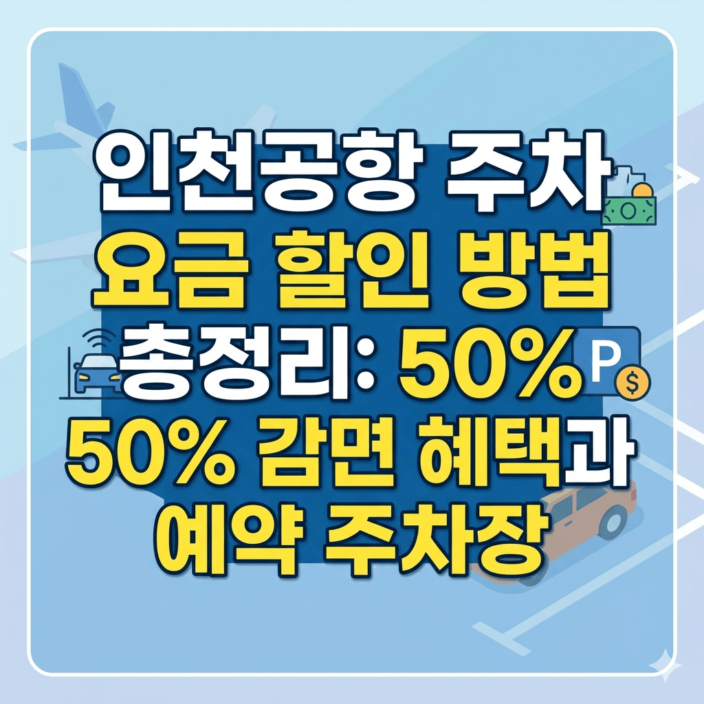 인천공항 주차요금 할인