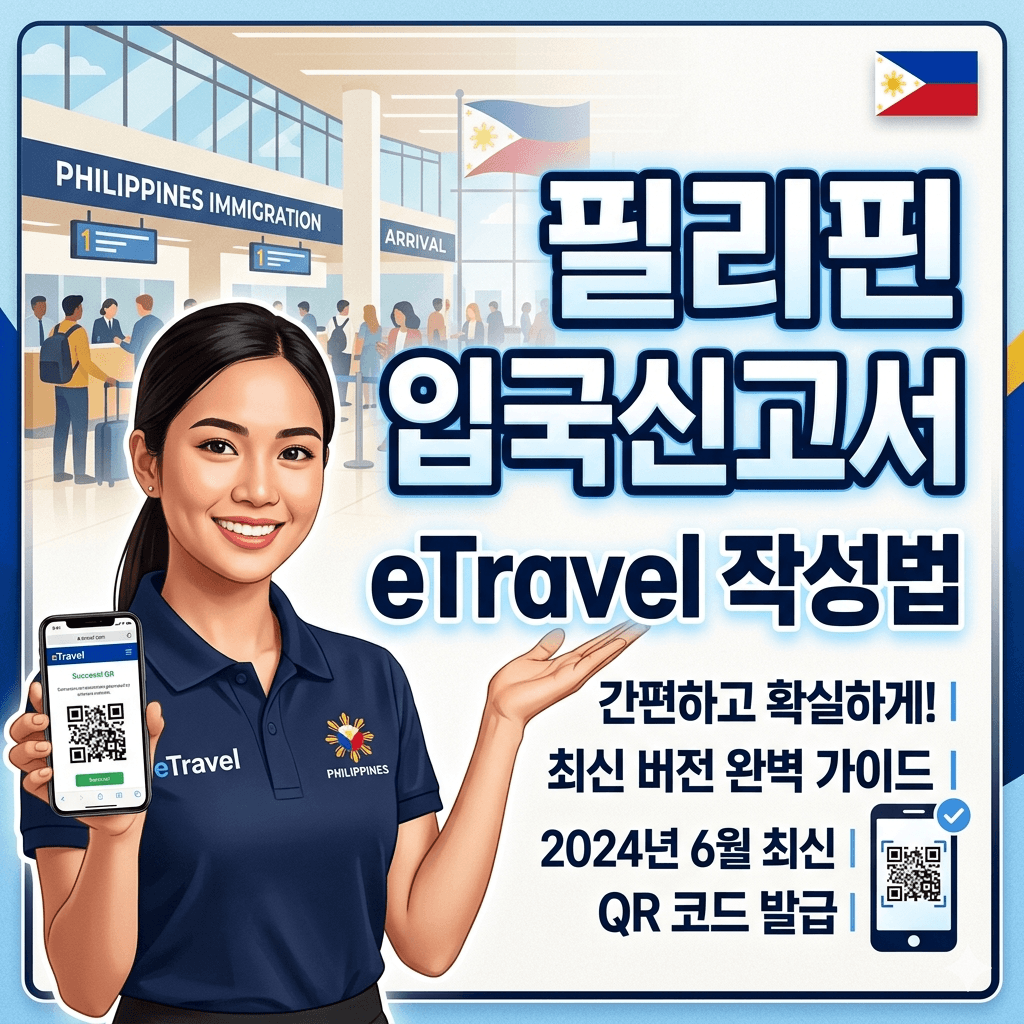 필리핀 입국신고서 eTravel 작성법