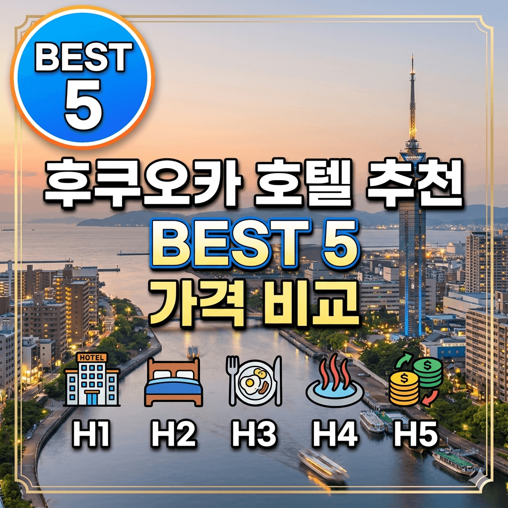 후쿠오카 호텔 추천