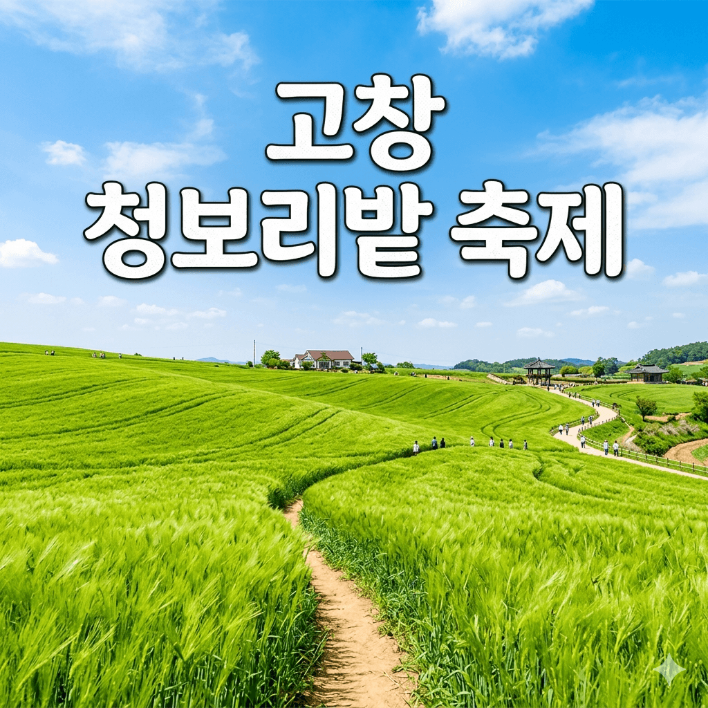 고창 청보리밭 축제