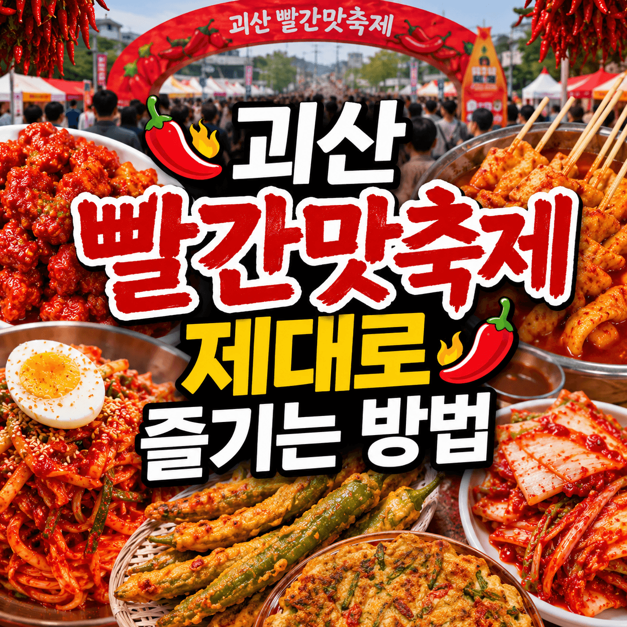 괴산 빨간맛축제