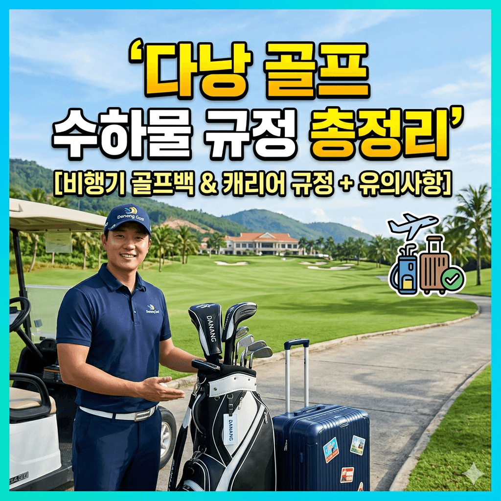 다낭 골프 수하물 규정