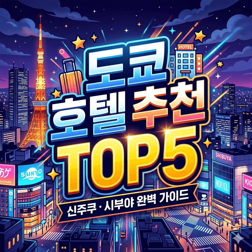 도쿄 호텔 추천 TOP 5