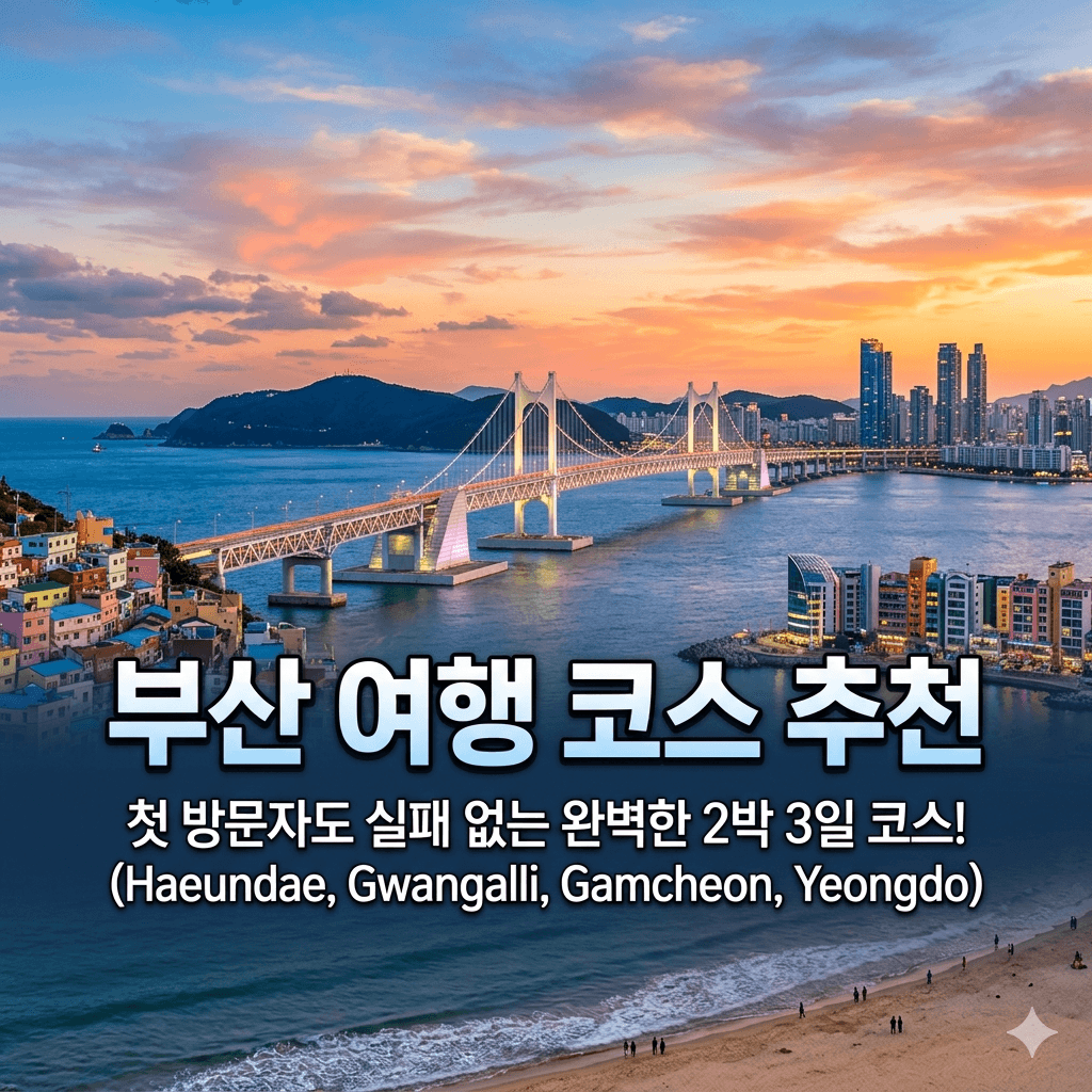 부산여행코스 추천