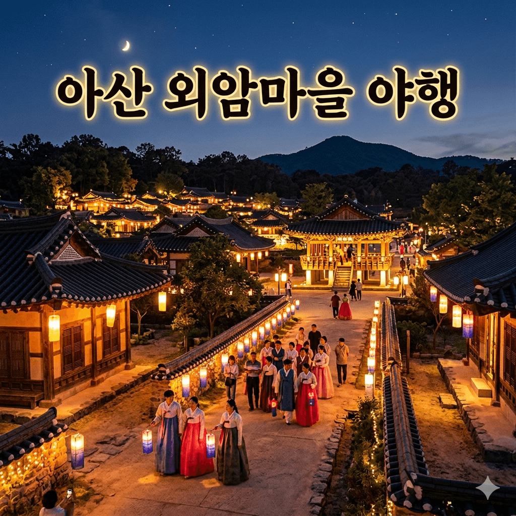 아산 외암마을 야행