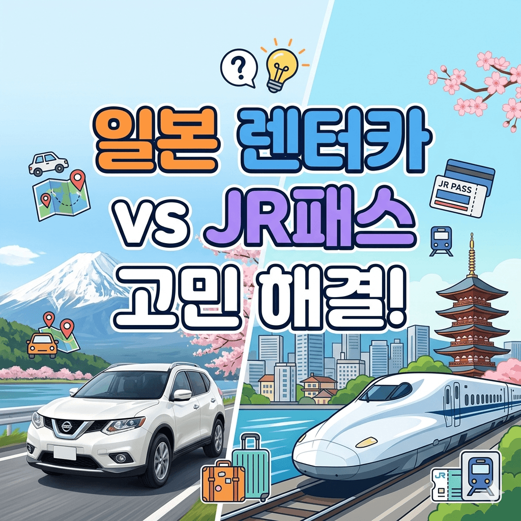 일본 렌터카 vs JR패스
