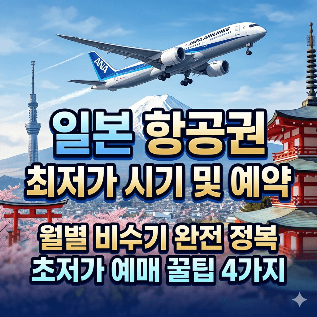일본 항공권 최저가