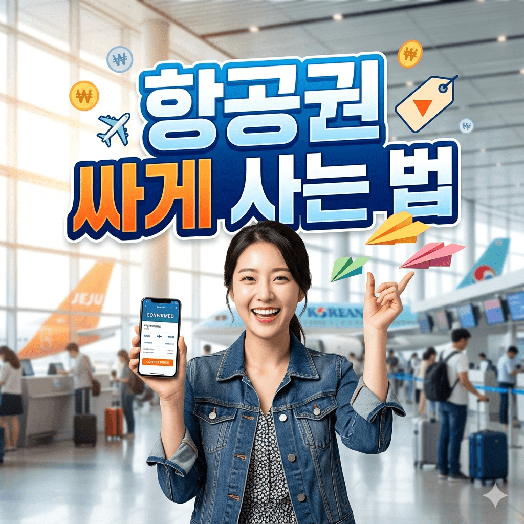 항공권 싸게 사는 법