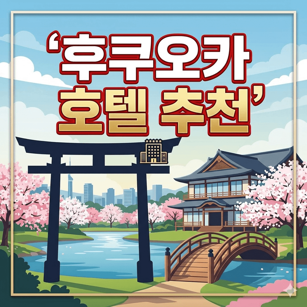 후쿠오카 호텔 추천