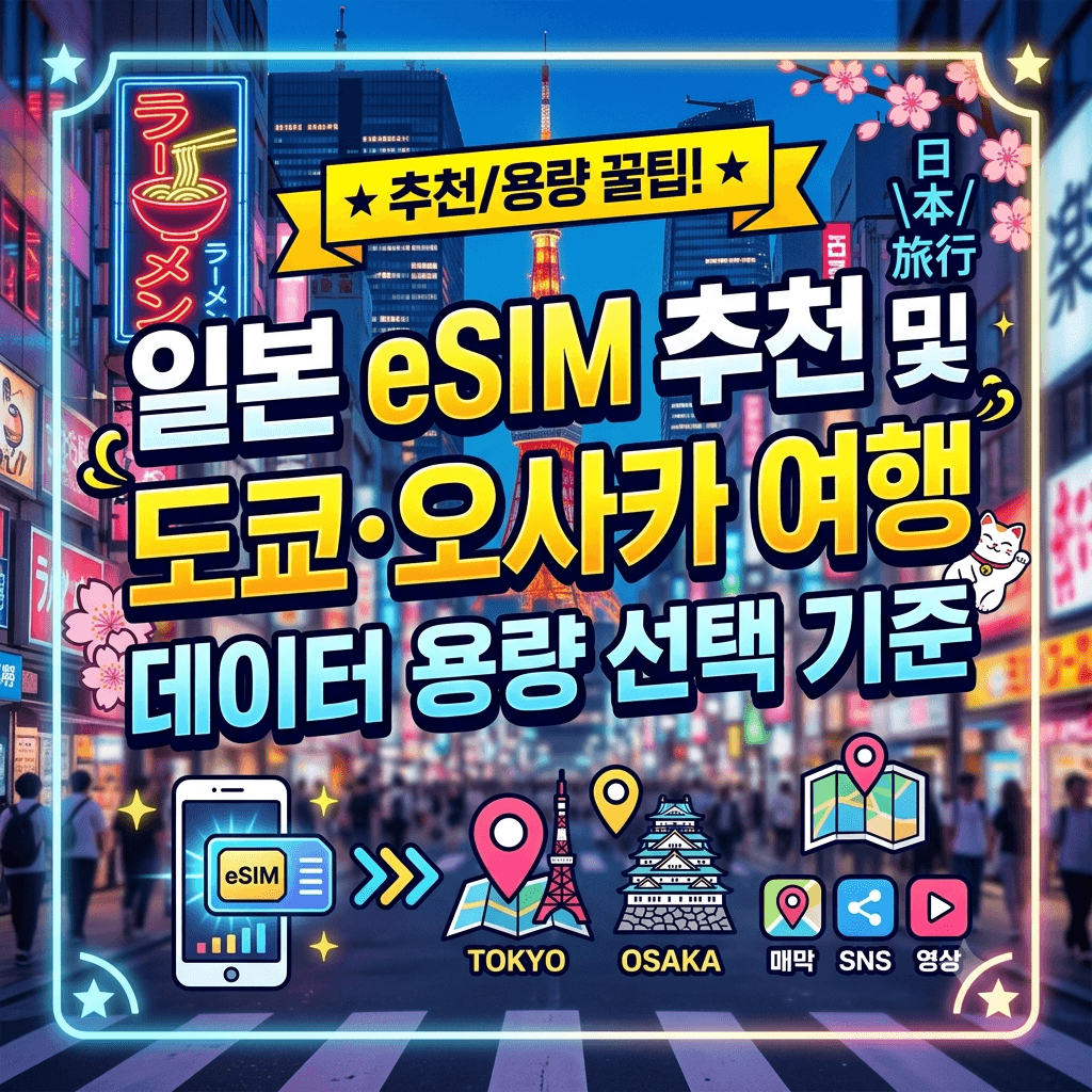 일본 eSIM 추천
