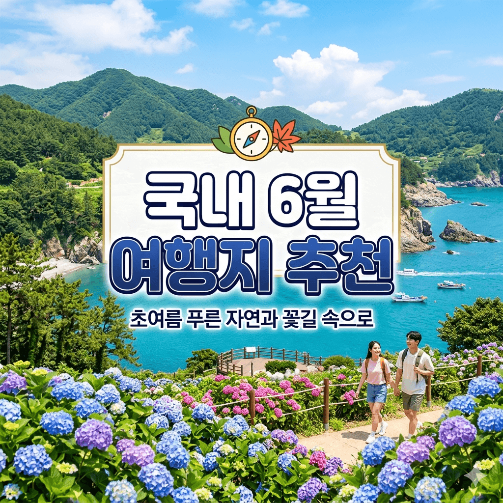 국내 6월 여행지 추천
