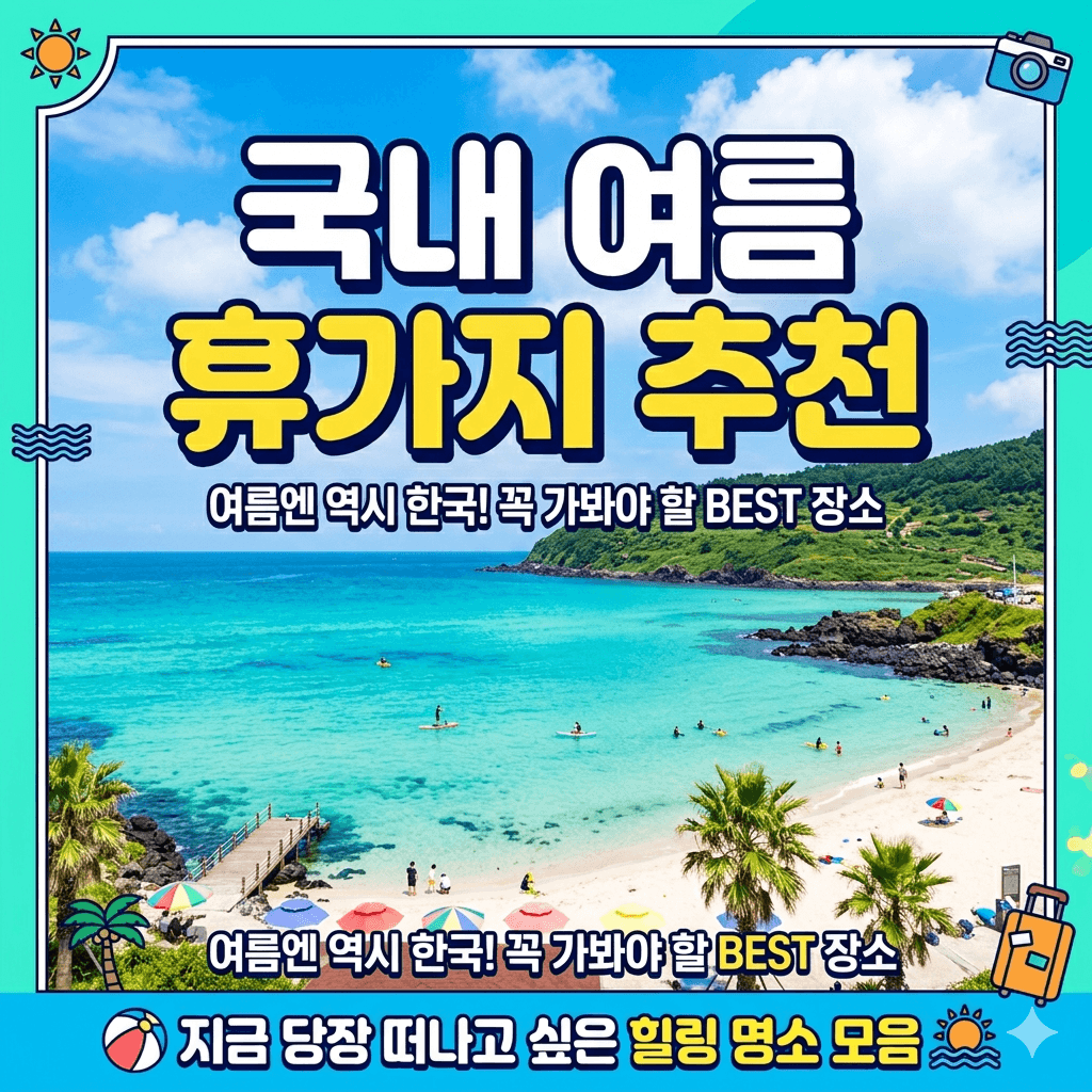 국내 여름 휴가지 추천