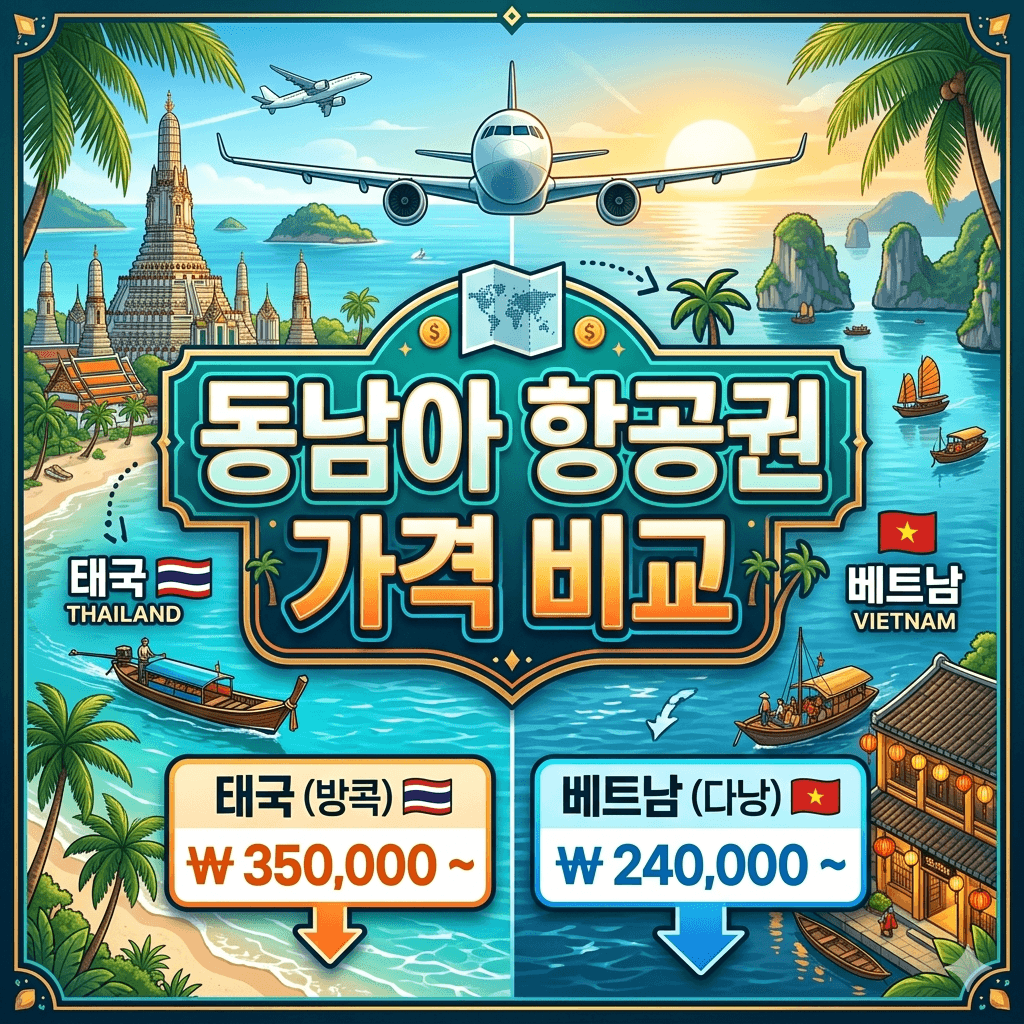 동남아 항공권 가격 비교