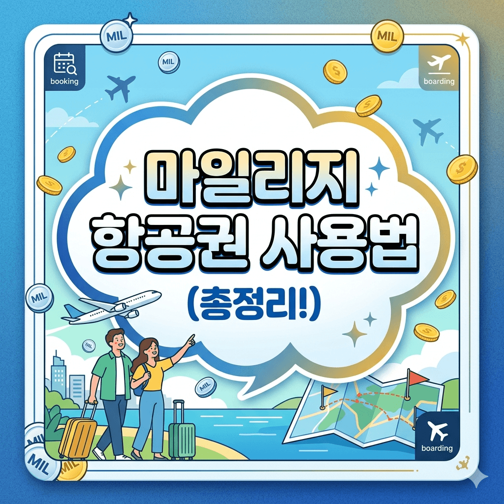 마일리지 항공권 사용법