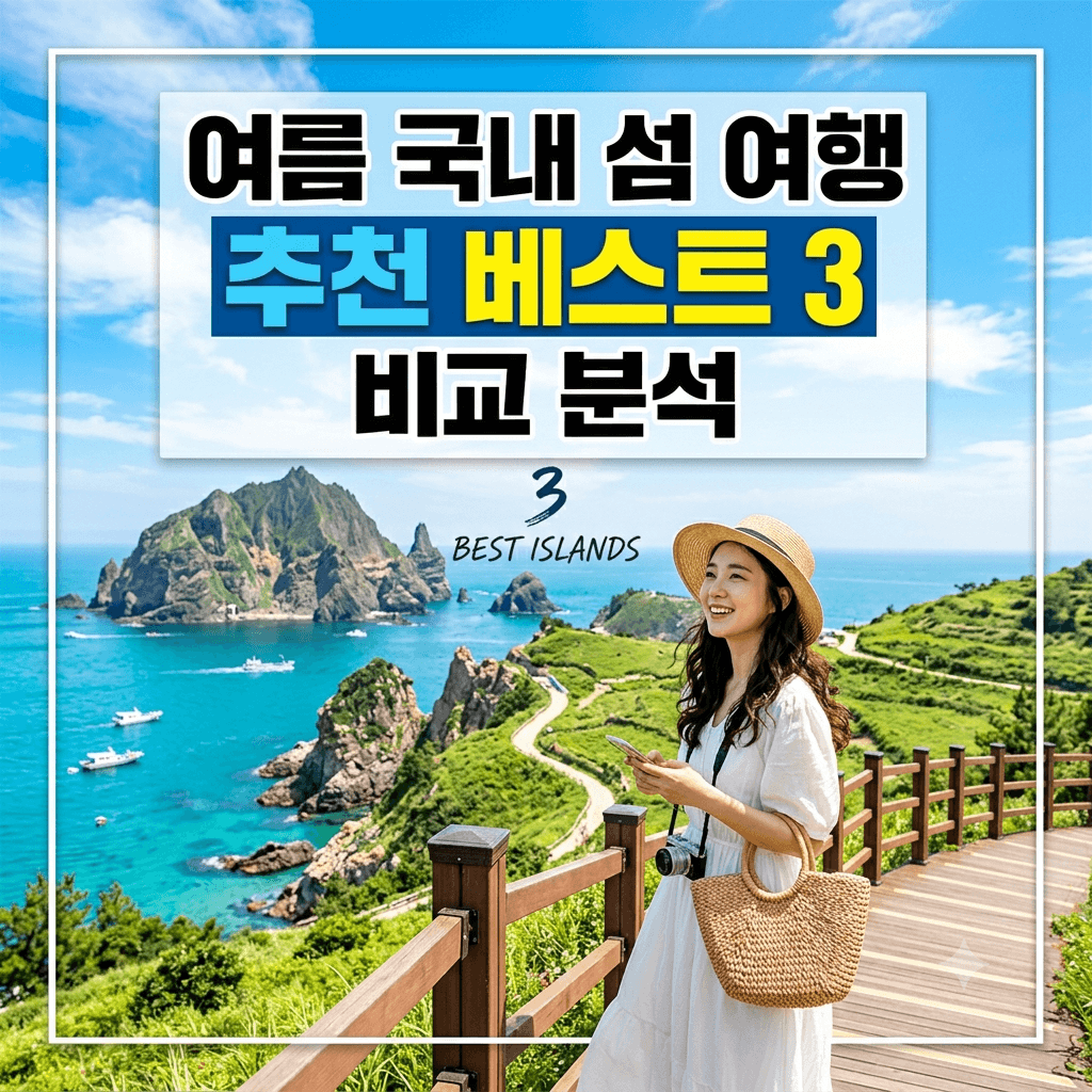 여름 국내 섬 여행 추천