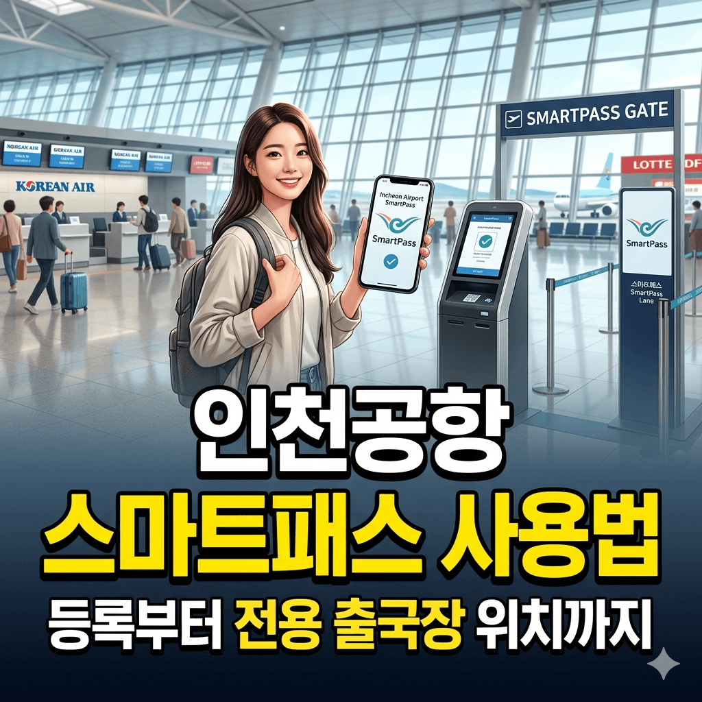 인천공항 스마트패스 사용법