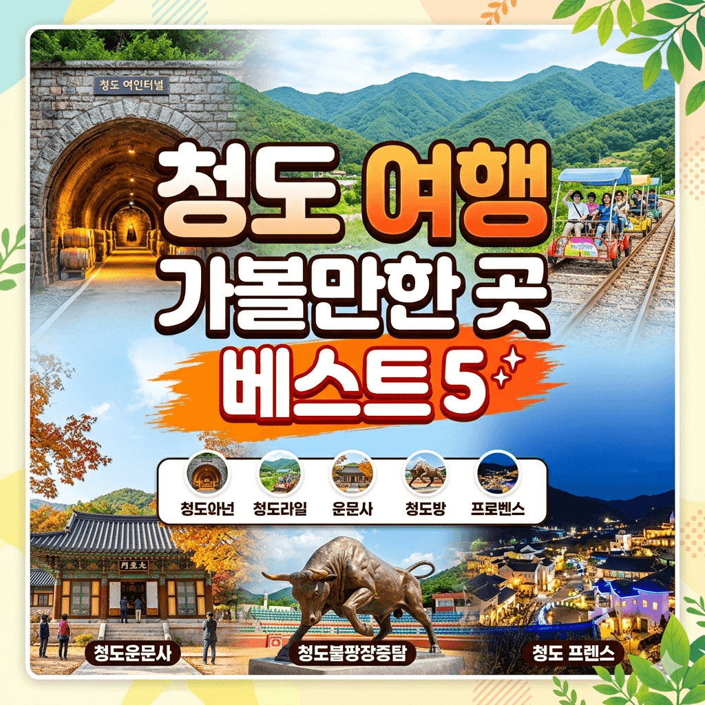 청도 여행