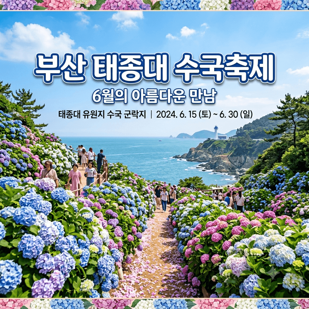태종대 수국축제