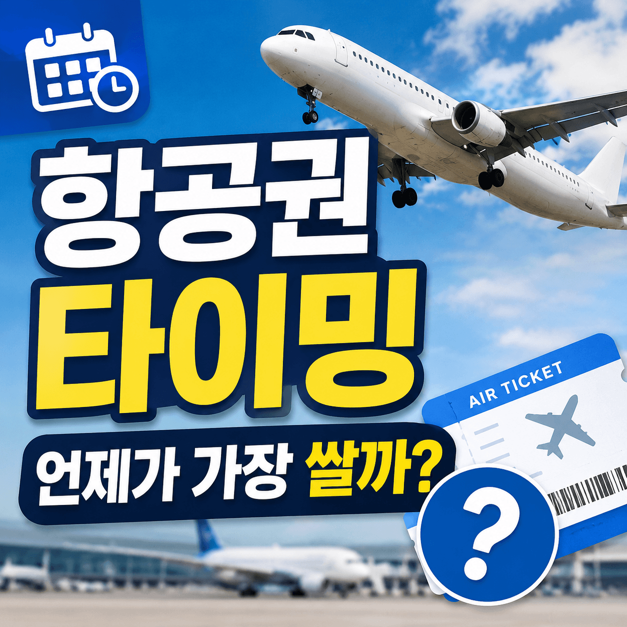 항공권 타이밍