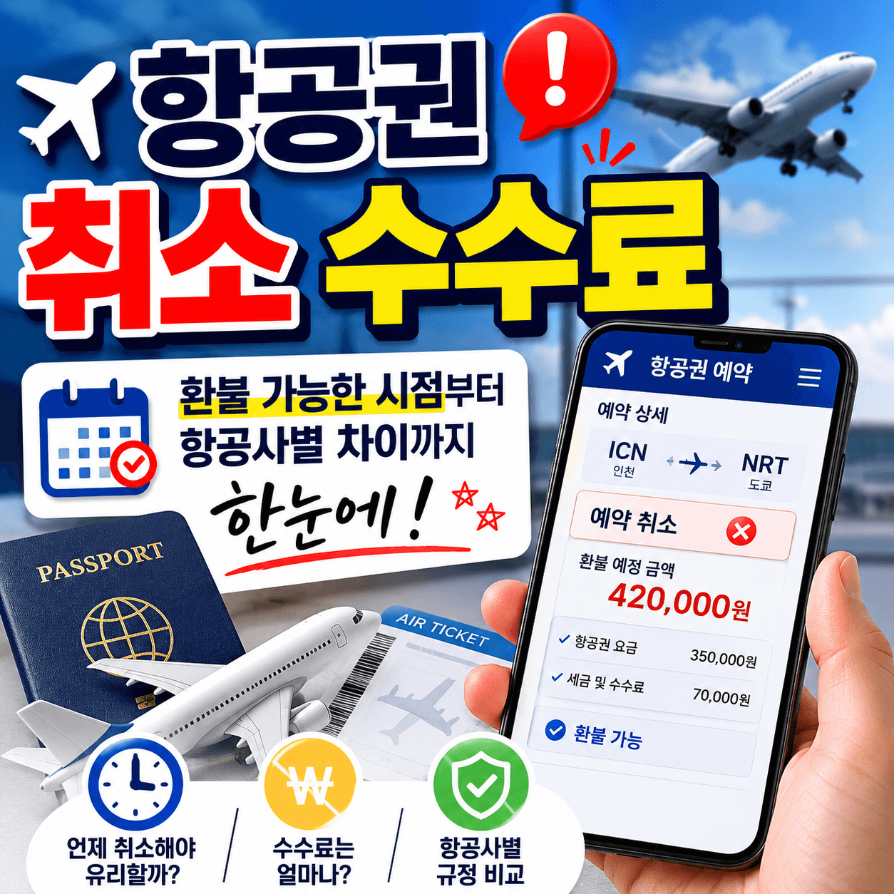 항공권 취소