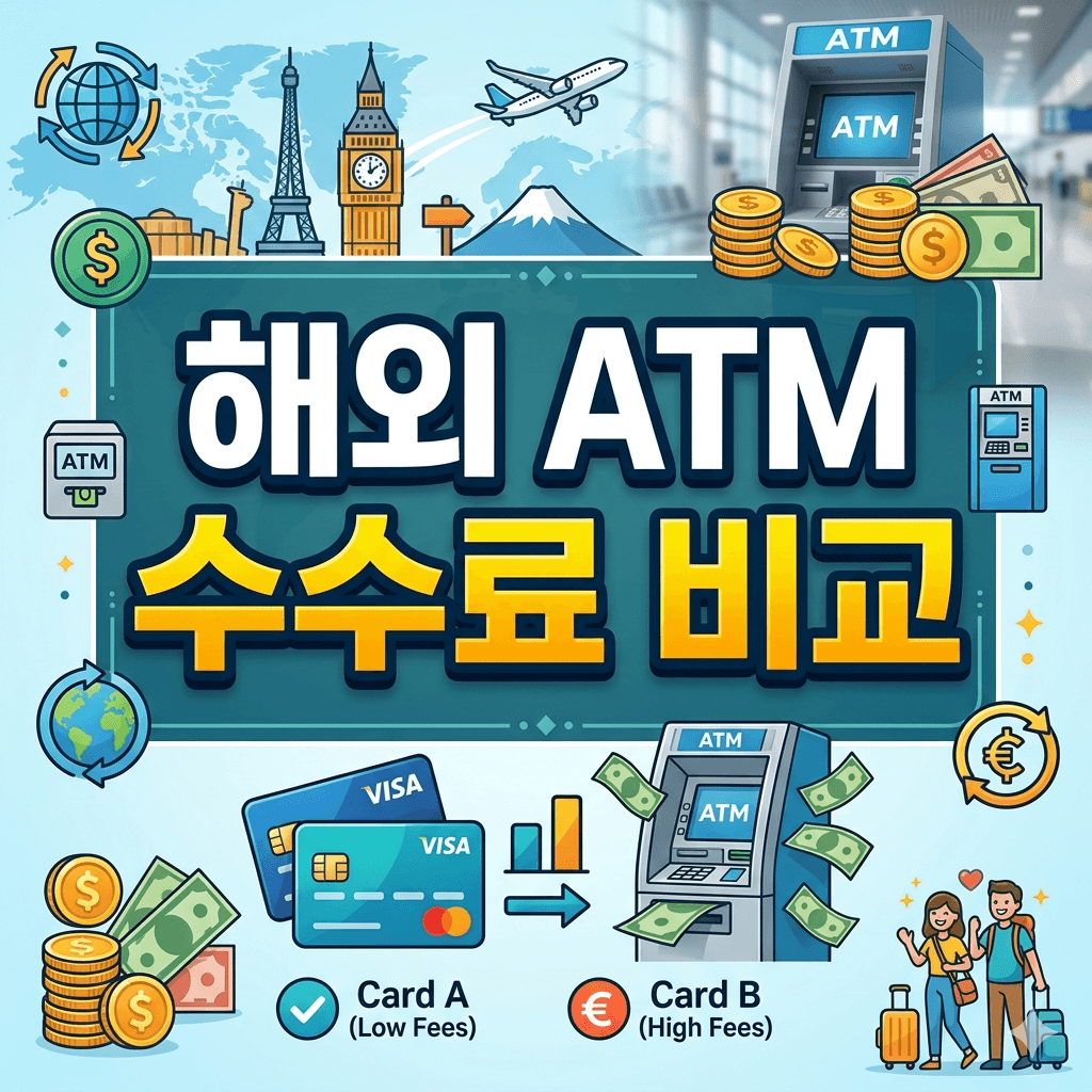 해외 ATM 수수료 비교