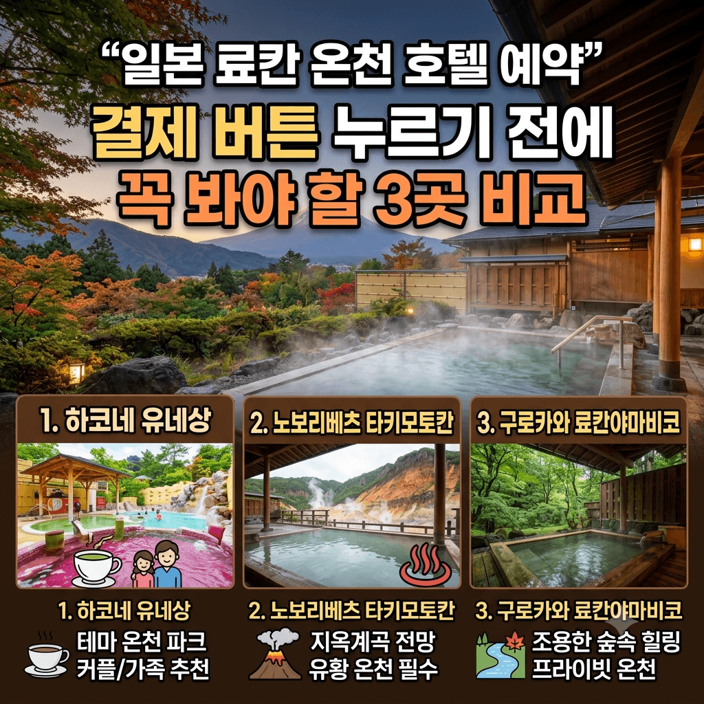 일본 료칸 온천 호텔