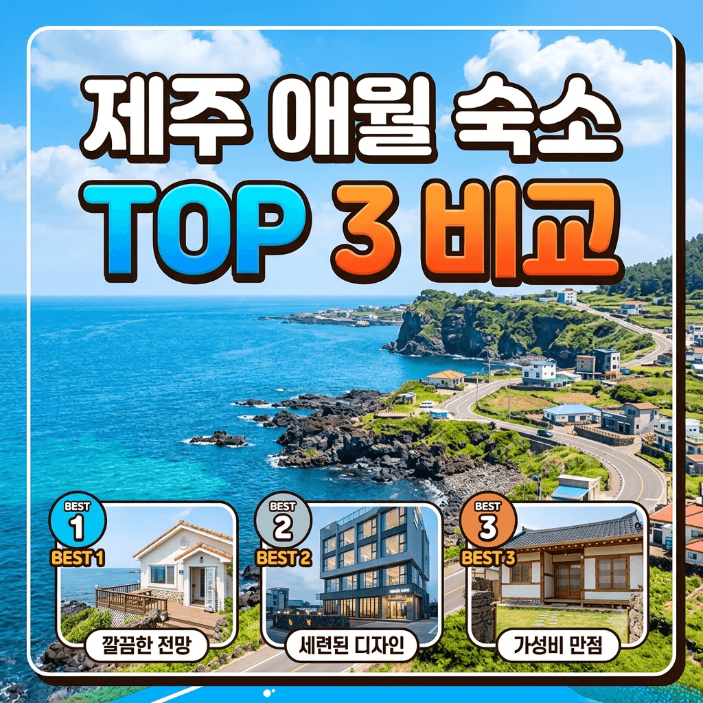 제주 애월 숙소