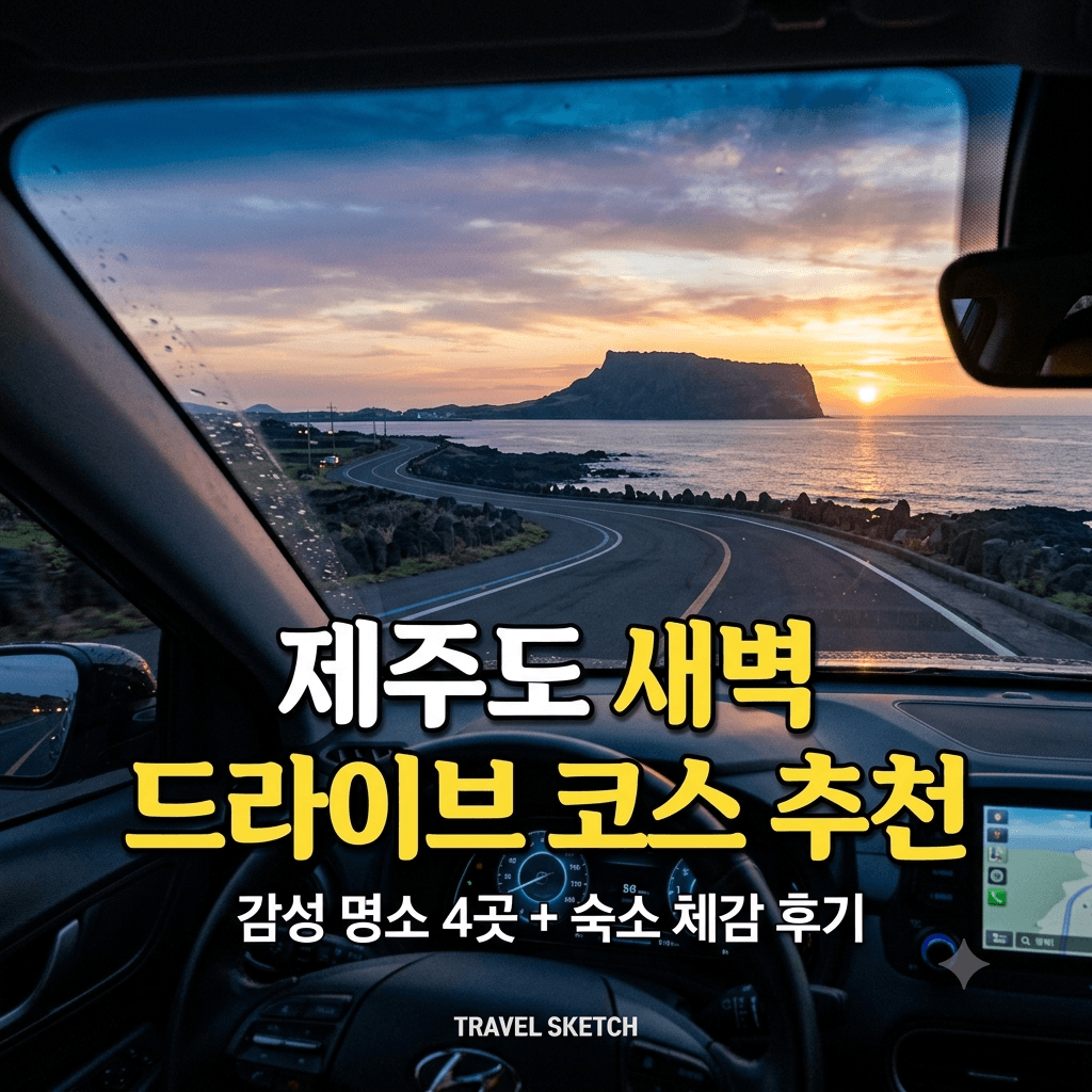 제주도 새벽 드라이브 코스 추천