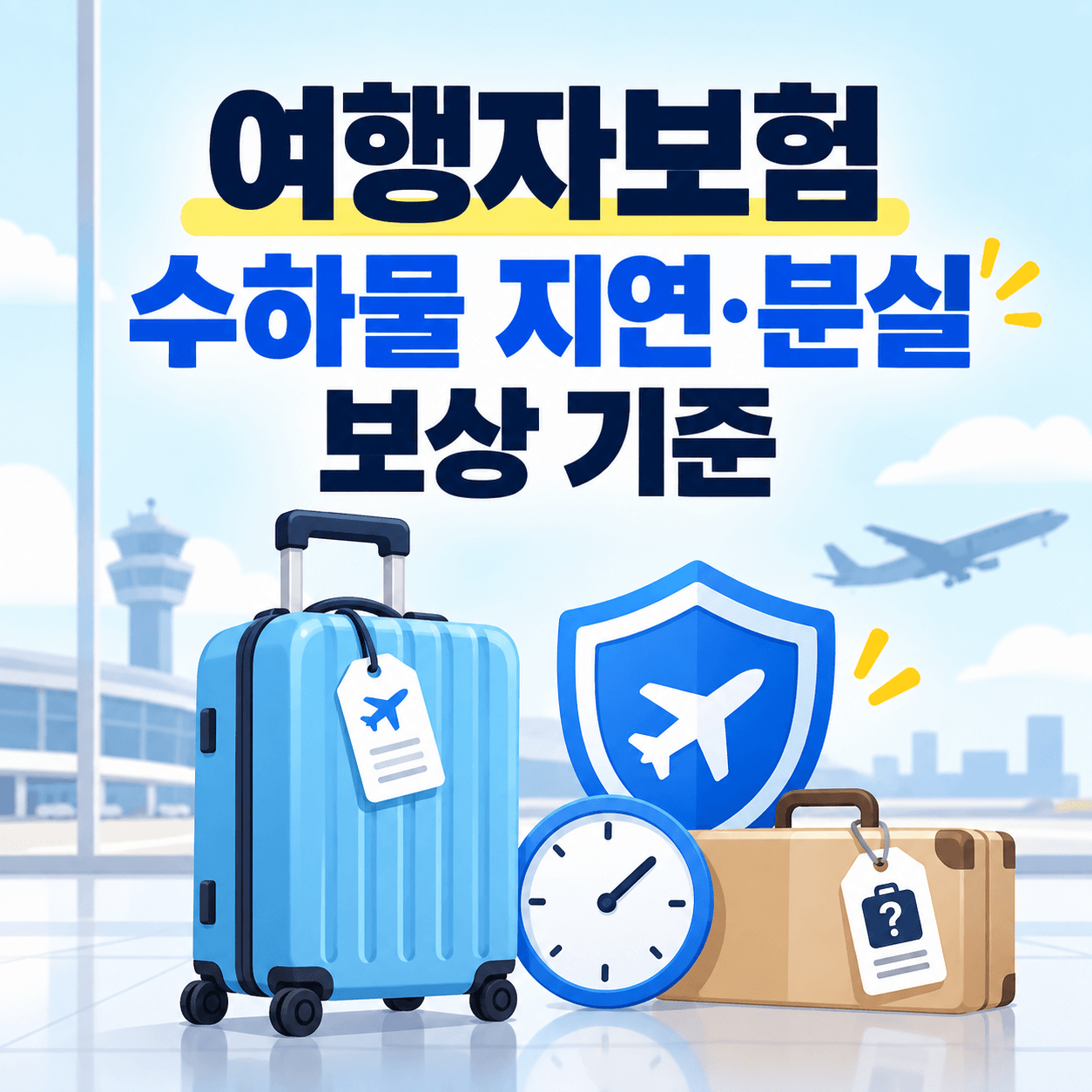 여행자보험 수하물 지연·분실 보상 기준