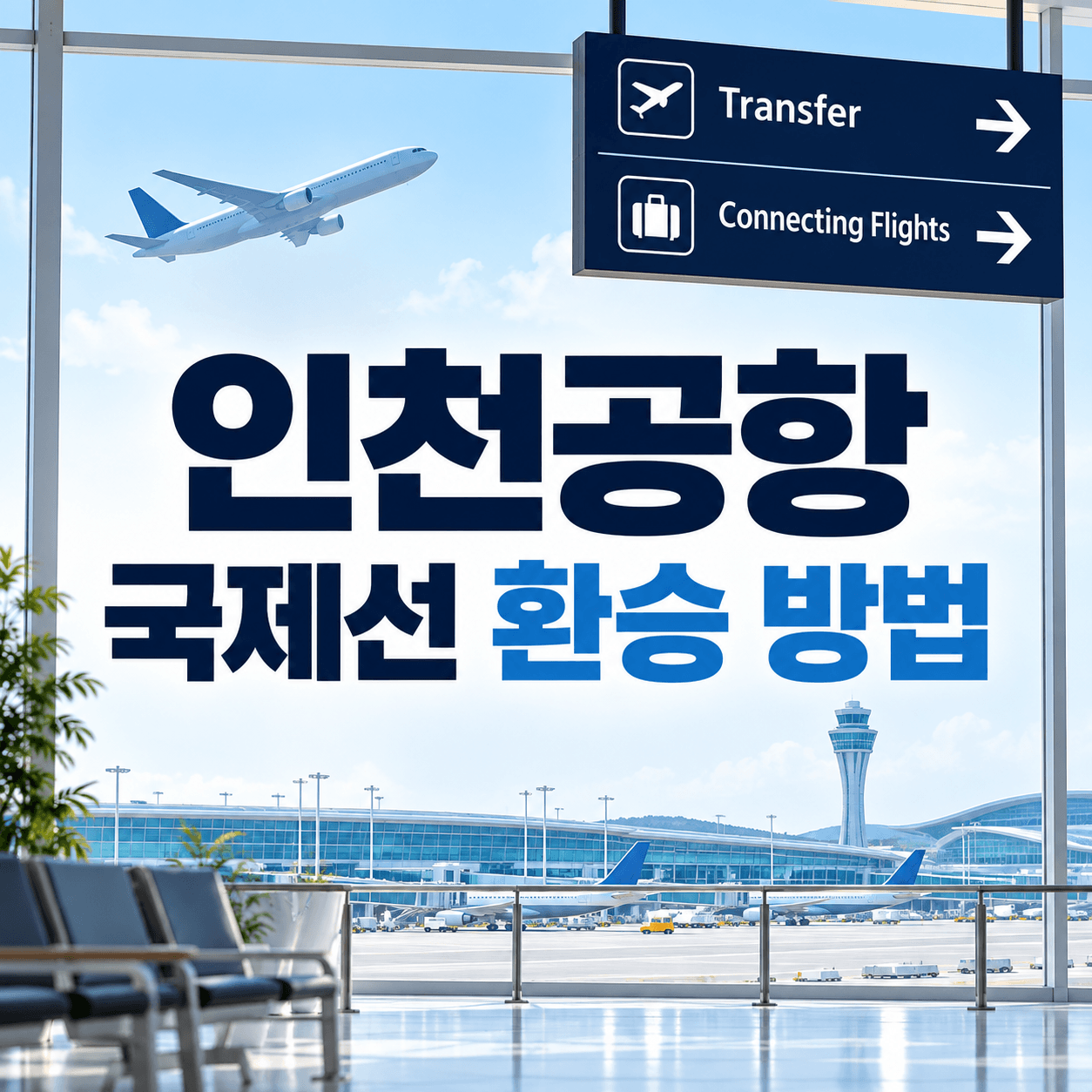 인천공항 국제선 환승 방법