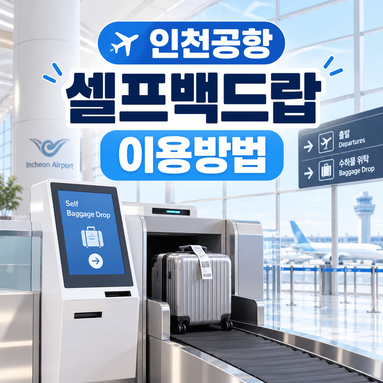 인천공항 셀프백드랍