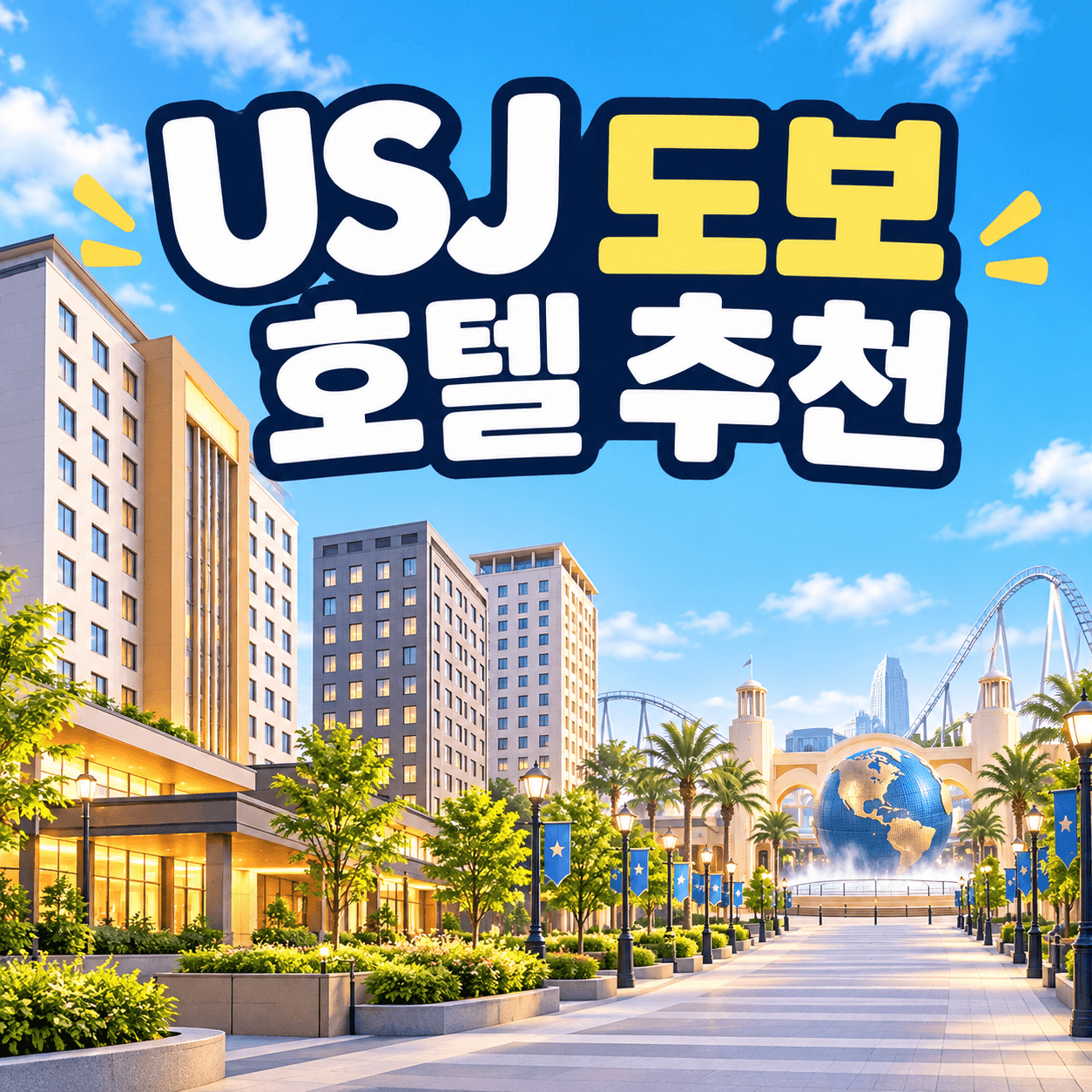 USJ 도보 호텔 추천