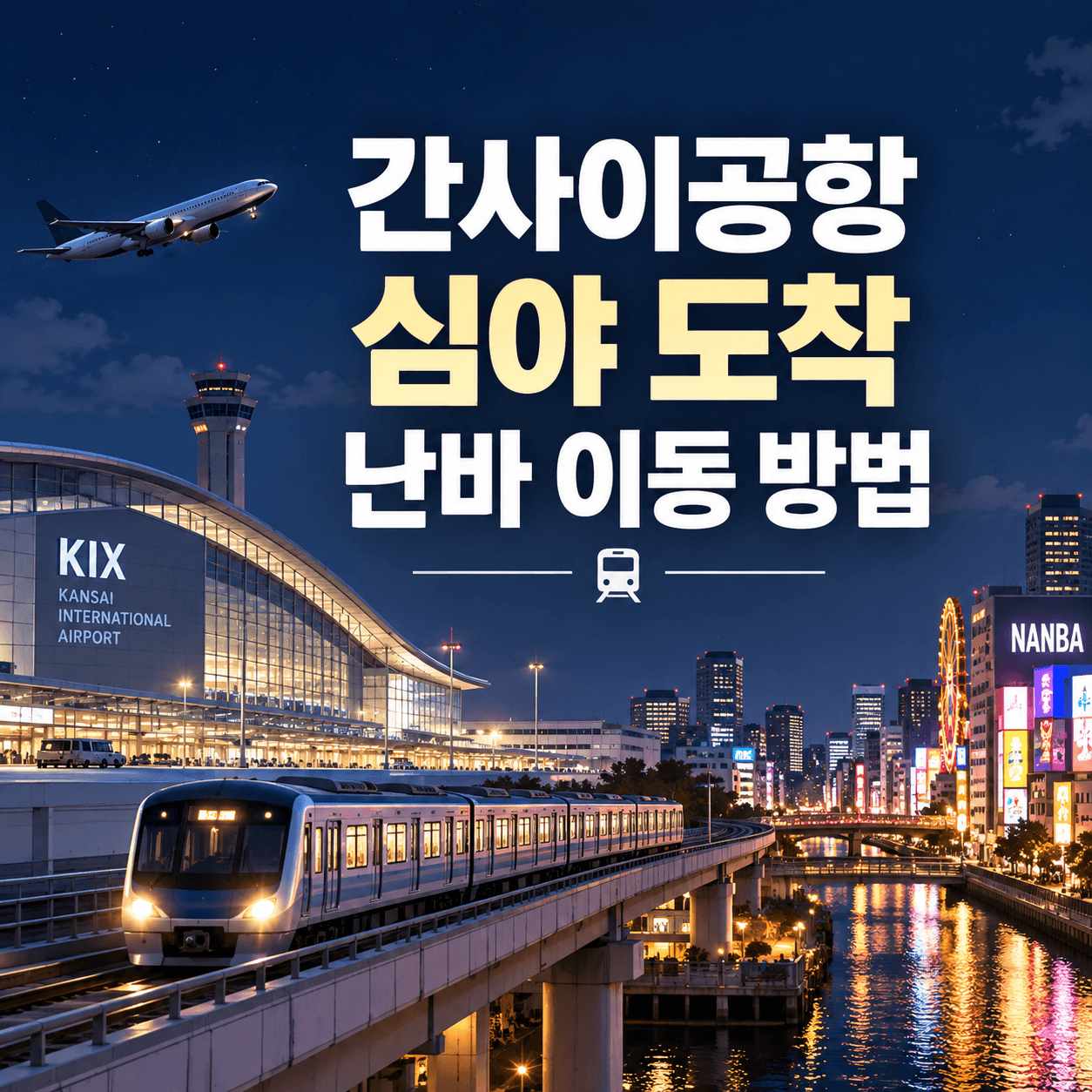 간사이공항에서 난바