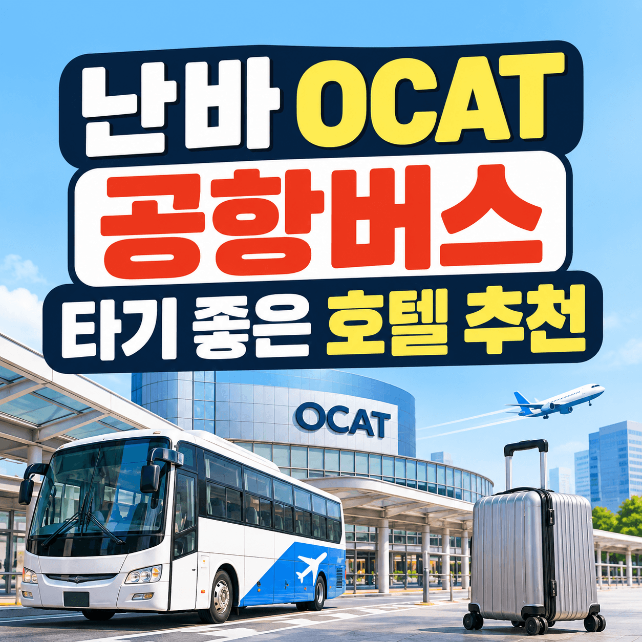 난바 OCAT 공항버스 호텔