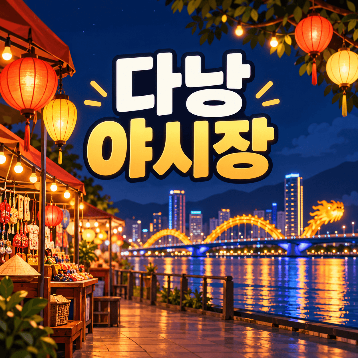 다낭 야시장