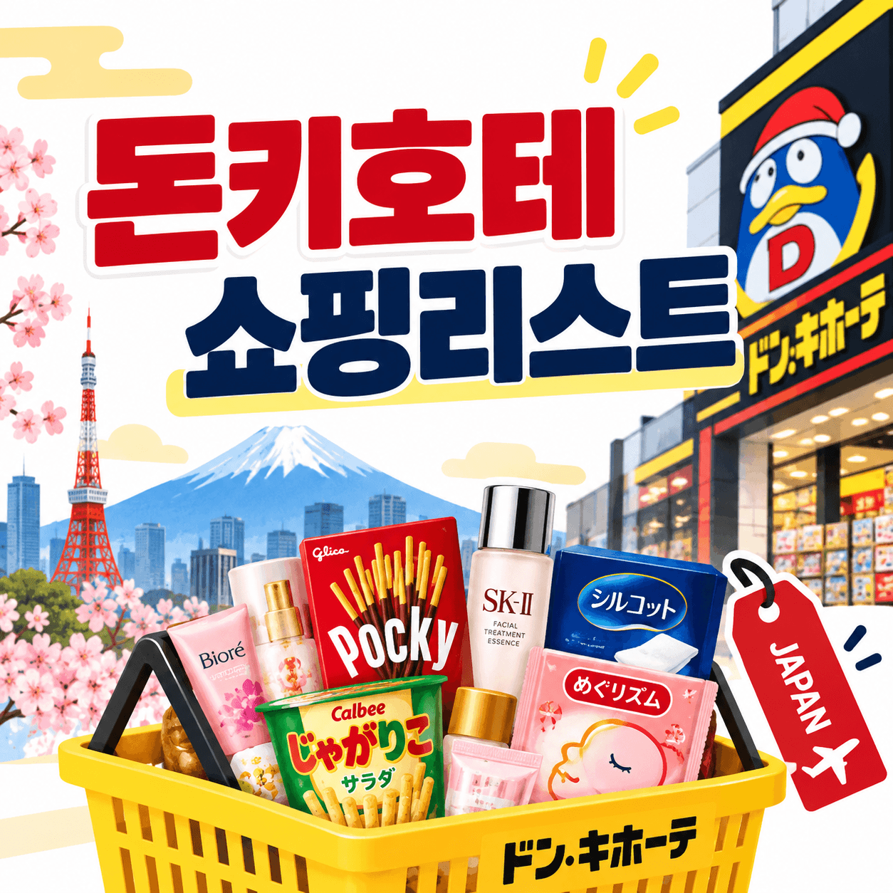 돈키호테 일본 쇼핑리스트