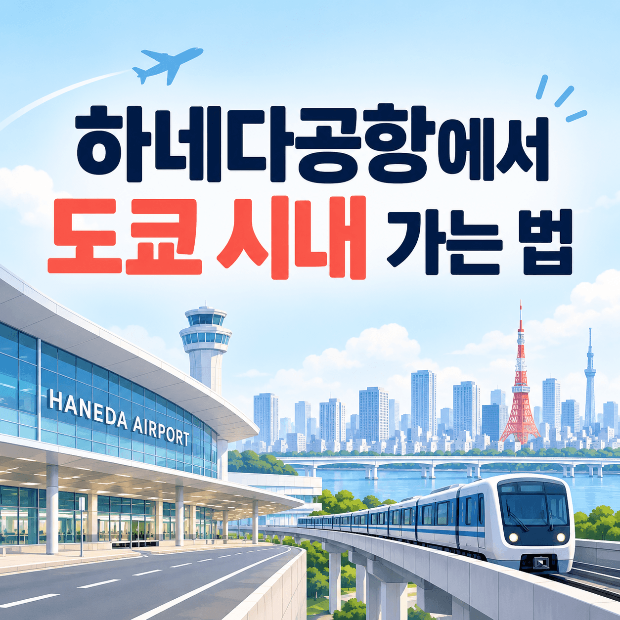 하네다공항에서 도쿄 시내 가는 법