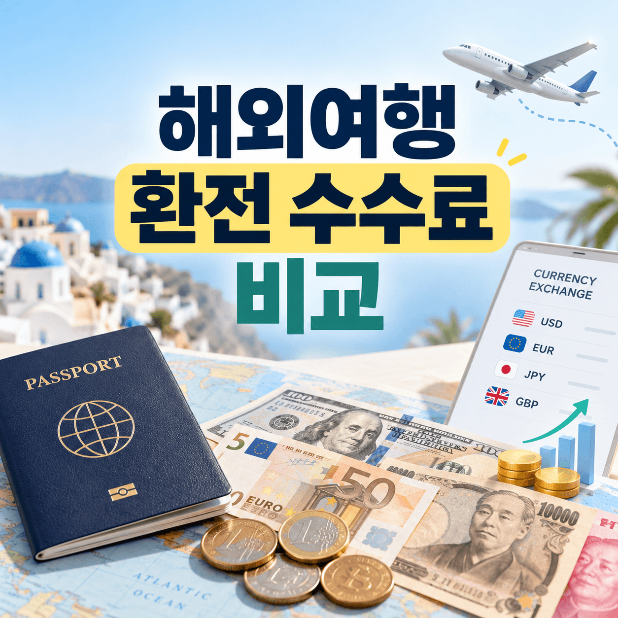 해외여행 환전 수수료 비교